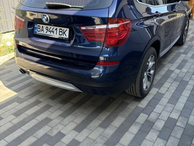 Синий БМВ Х3, объемом двигателя 2 л и пробегом 44 тыс. км за 25000 $, фото 1 на Automoto.ua