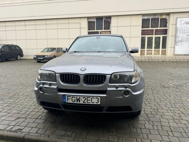 Синий БМВ Х3, объемом двигателя 3 л и пробегом 332 тыс. км за 4800 $, фото 1 на Automoto.ua