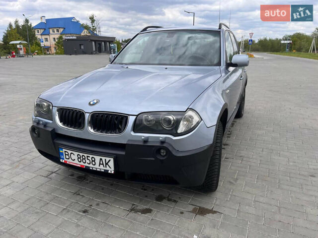 Синий БМВ Х3, объемом двигателя 2.99 л и пробегом 395 тыс. км за 7200 $, фото 1 на Automoto.ua