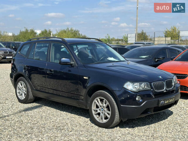 Синий БМВ Х3, объемом двигателя 2 л и пробегом 192 тыс. км за 9900 $, фото 1 на Automoto.ua