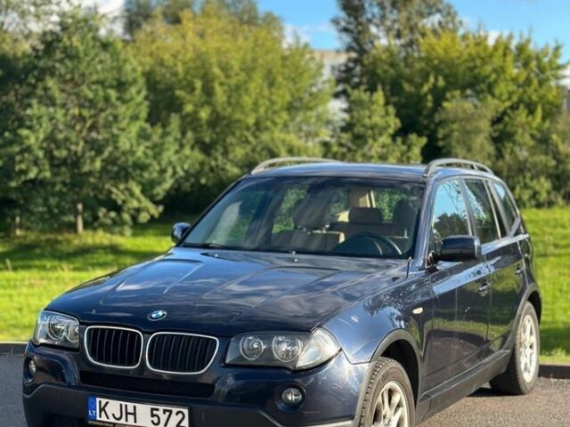 Синий БМВ Х3, объемом двигателя 2 л и пробегом 334 тыс. км за 5200 $, фото 1 на Automoto.ua