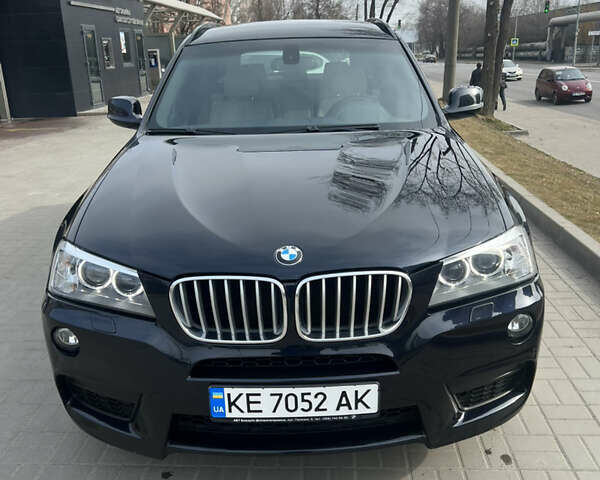 Синий БМВ Х3, объемом двигателя 3 л и пробегом 148 тыс. км за 14400 $, фото 1 на Automoto.ua