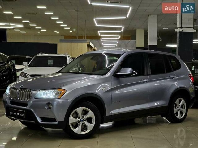 Синий БМВ Х3, объемом двигателя 3 л и пробегом 342 тыс. км за 11999 $, фото 1 на Automoto.ua