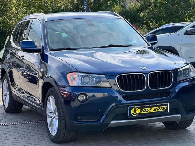 Синий БМВ Х3, объемом двигателя 2 л и пробегом 244 тыс. км за 12900 $, фото 1 на Automoto.ua