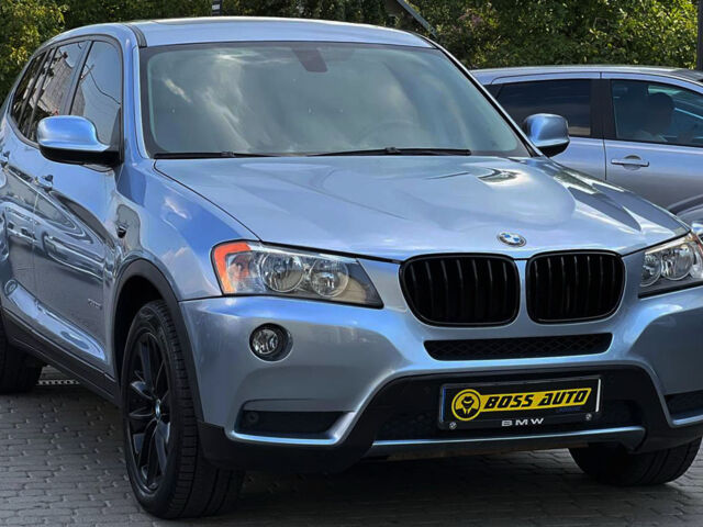 Синий БМВ Х3, объемом двигателя 2 л и пробегом 165 тыс. км за 14700 $, фото 1 на Automoto.ua