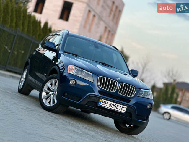 Синий БМВ Х3, объемом двигателя 2 л и пробегом 150 тыс. км за 15000 $, фото 1 на Automoto.ua