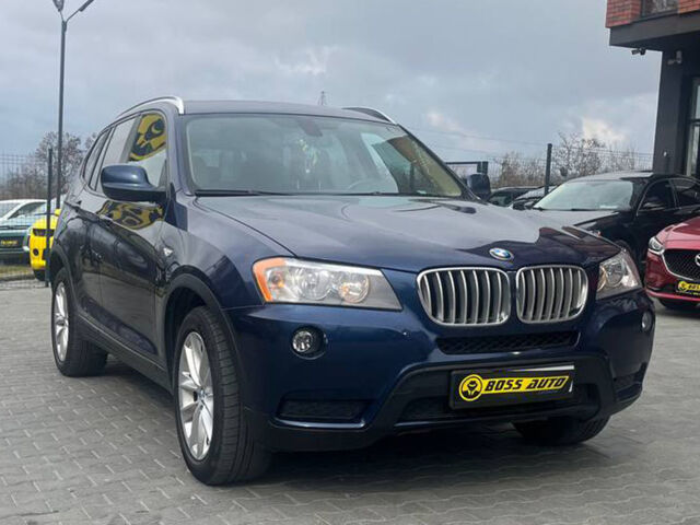 Синий БМВ Х3, объемом двигателя 2 л и пробегом 266 тыс. км за 12400 $, фото 1 на Automoto.ua