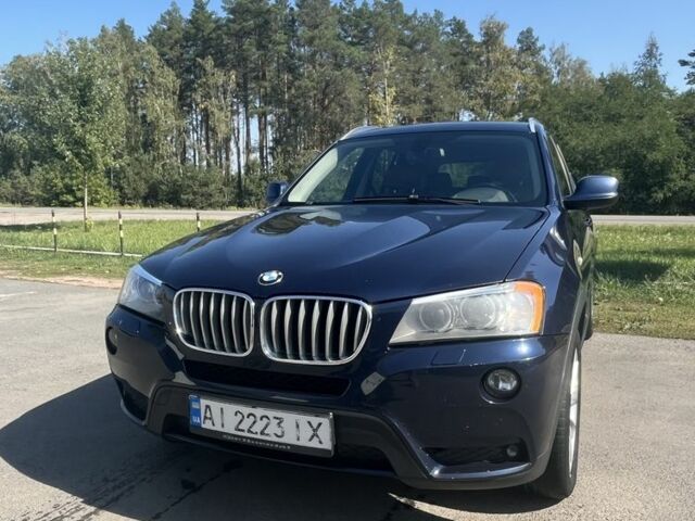 Синий БМВ Х3, объемом двигателя 2 л и пробегом 256 тыс. км за 15000 $, фото 1 на Automoto.ua