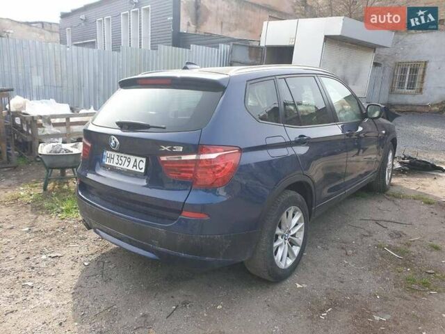 Синій БМВ Х3, об'ємом двигуна 2 л та пробігом 120 тис. км за 6700 $, фото 1 на Automoto.ua