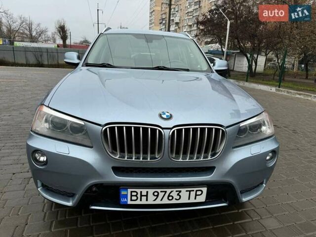 Синий БМВ Х3, объемом двигателя 2 л и пробегом 118 тыс. км за 16000 $, фото 1 на Automoto.ua