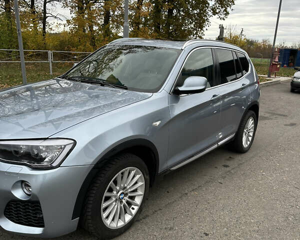 Синий БМВ Х3, объемом двигателя 2 л и пробегом 195 тыс. км за 18500 $, фото 1 на Automoto.ua