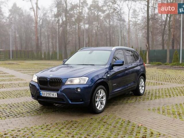 Синій БМВ Х3, об'ємом двигуна 2 л та пробігом 154 тис. км за 15000 $, фото 1 на Automoto.ua