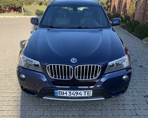 Синий БМВ Х3, объемом двигателя 2 л и пробегом 256 тыс. км за 15500 $, фото 1 на Automoto.ua