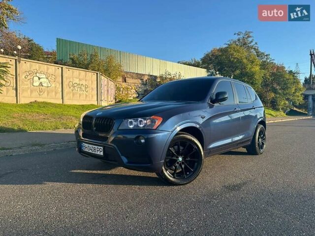 Синий БМВ Х3, объемом двигателя 2 л и пробегом 229 тыс. км за 15500 $, фото 1 на Automoto.ua