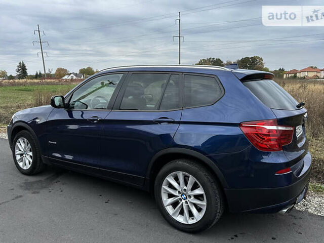 Синий БМВ Х3, объемом двигателя 2 л и пробегом 110 тыс. км за 18600 $, фото 1 на Automoto.ua