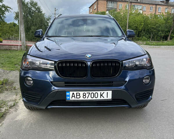 Синий БМВ Х3, объемом двигателя 2 л и пробегом 150 тыс. км за 18000 $, фото 1 на Automoto.ua