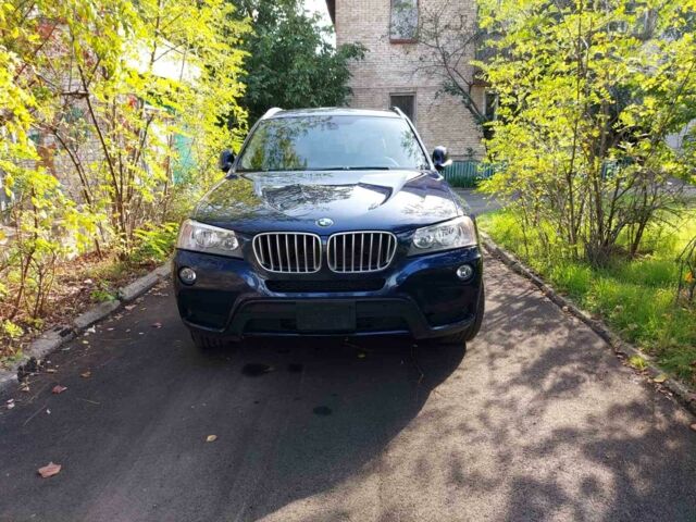 Синий БМВ Х3, объемом двигателя 2 л и пробегом 127 тыс. км за 16800 $, фото 1 на Automoto.ua