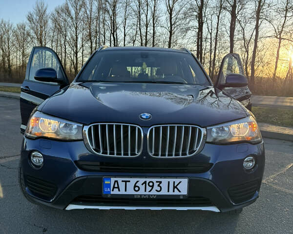 Синій БМВ Х3, об'ємом двигуна 2 л та пробігом 84 тис. км за 19900 $, фото 1 на Automoto.ua
