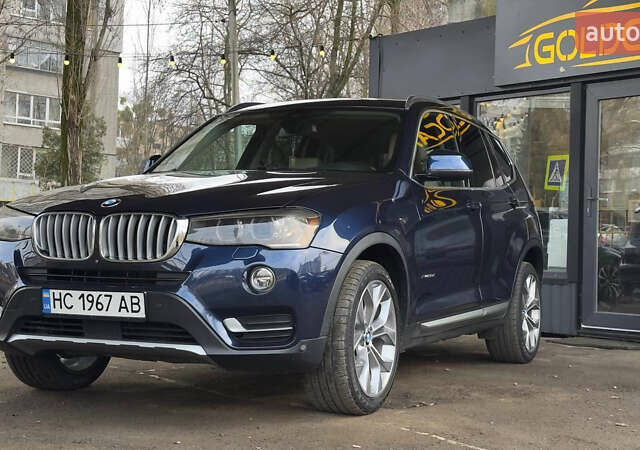 Синій БМВ Х3, об'ємом двигуна 2 л та пробігом 193 тис. км за 20900 $, фото 1 на Automoto.ua