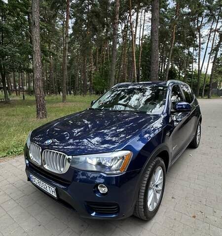 Синий БМВ Х3, объемом двигателя 2 л и пробегом 54 тыс. км за 19800 $, фото 1 на Automoto.ua
