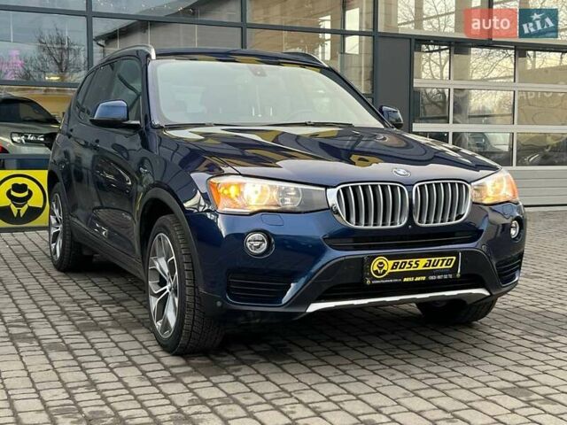 Синий БМВ Х3, объемом двигателя 2 л и пробегом 85 тыс. км за 20500 $, фото 1 на Automoto.ua