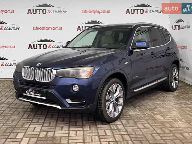 Синій БМВ Х3, об'ємом двигуна 2 л та пробігом 194 тис. км за 19950 $, фото 1 на Automoto.ua