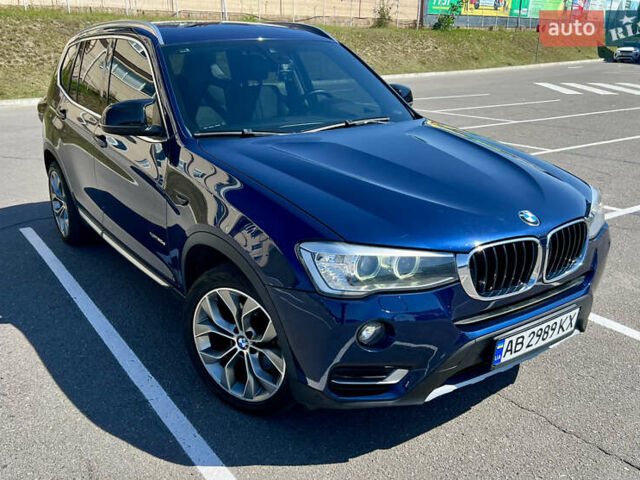 Синий БМВ Х3, объемом двигателя 2 л и пробегом 168 тыс. км за 19900 $, фото 1 на Automoto.ua