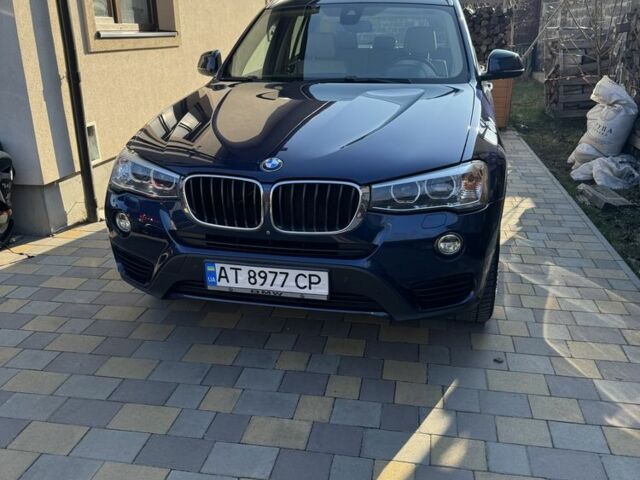 Синій БМВ Х3, об'ємом двигуна 2 л та пробігом 126 тис. км за 16000 $, фото 1 на Automoto.ua