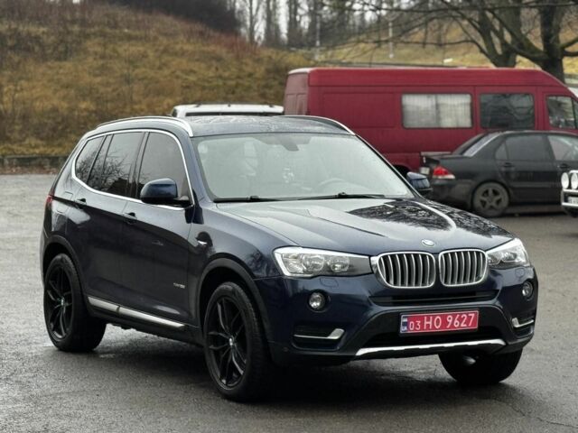 Синій БМВ Х3, об'ємом двигуна 2 л та пробігом 219 тис. км за 14600 $, фото 1 на Automoto.ua