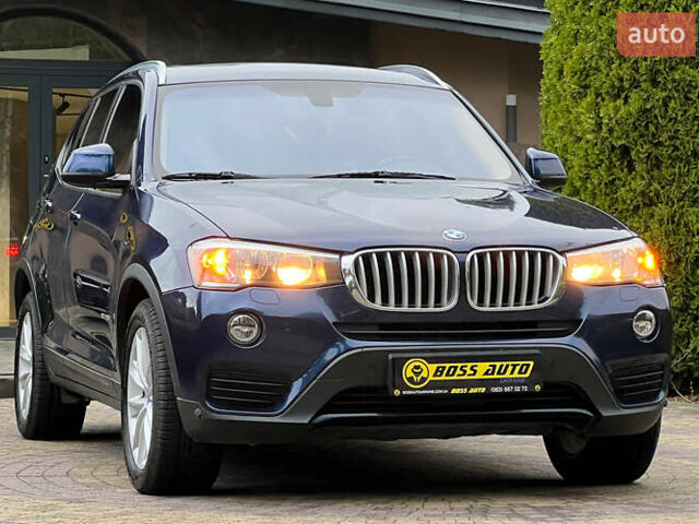 Синий БМВ Х3, объемом двигателя 2 л и пробегом 176 тыс. км за 16750 $, фото 1 на Automoto.ua