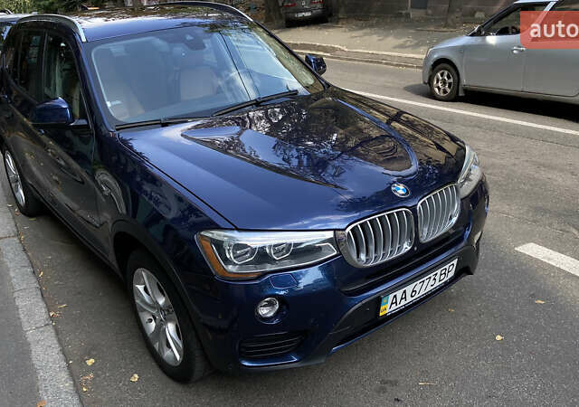 Синий БМВ Х3, объемом двигателя 2.98 л и пробегом 152 тыс. км за 19999 $, фото 1 на Automoto.ua