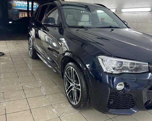 Синий БМВ Х3, объемом двигателя 3 л и пробегом 138 тыс. км за 22500 $, фото 1 на Automoto.ua