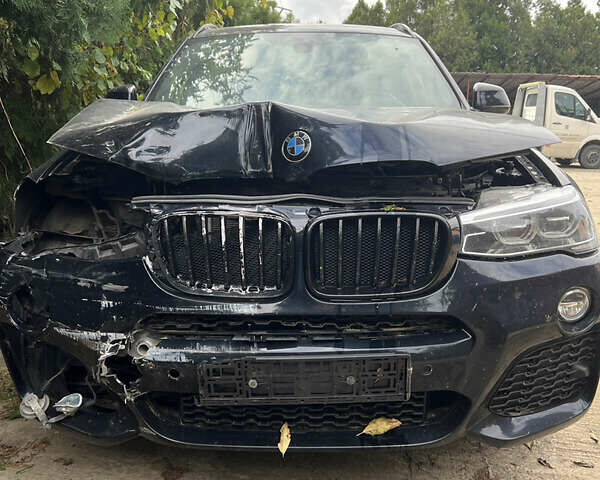Синий БМВ Х3, объемом двигателя 3 л и пробегом 171 тыс. км за 13500 $, фото 1 на Automoto.ua