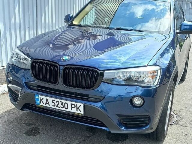 Синій БМВ Х3, об'ємом двигуна 2 л та пробігом 191 тис. км за 15000 $, фото 1 на Automoto.ua
