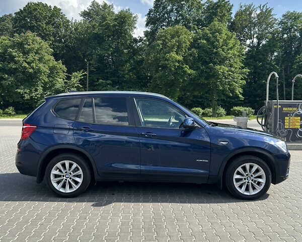Синий БМВ Х3, объемом двигателя 2 л и пробегом 134 тыс. км за 16500 $, фото 1 на Automoto.ua