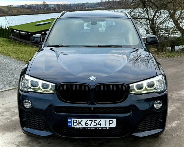 Синий БМВ Х3, объемом двигателя 2 л и пробегом 205 тыс. км за 16200 $, фото 1 на Automoto.ua