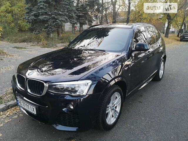 Синий БМВ Х3, объемом двигателя 2 л и пробегом 90 тыс. км за 23999 $, фото 1 на Automoto.ua