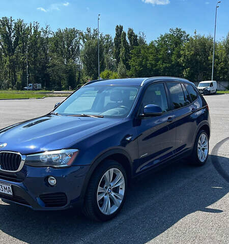Синий БМВ Х3, объемом двигателя 2 л и пробегом 193 тыс. км за 21000 $, фото 1 на Automoto.ua