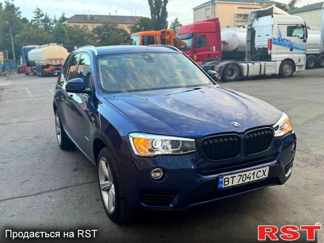 Синій БМВ Х3, об'ємом двигуна 2 л та пробігом 162 тис. км за 16000 $, фото 1 на Automoto.ua