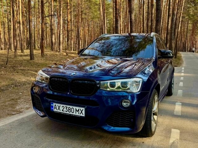 Синий БМВ Х3, объемом двигателя 2 л и пробегом 119 тыс. км за 18200 $, фото 1 на Automoto.ua