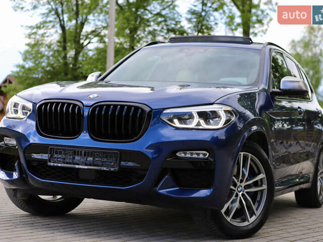 Синий БМВ Х3, объемом двигателя 3 л и пробегом 139 тыс. км за 34900 $, фото 1 на Automoto.ua