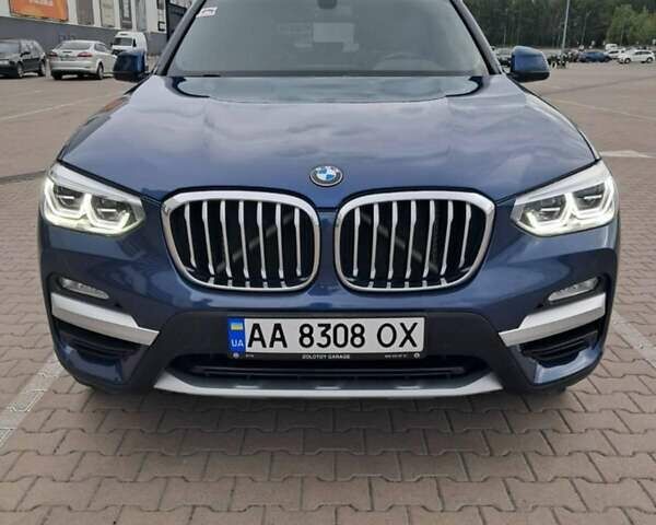 Синий БМВ Х3, объемом двигателя 2 л и пробегом 126 тыс. км за 28000 $, фото 1 на Automoto.ua