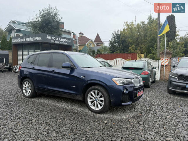 Синій БМВ Х3, об'ємом двигуна 2 л та пробігом 152 тис. км за 18900 $, фото 1 на Automoto.ua