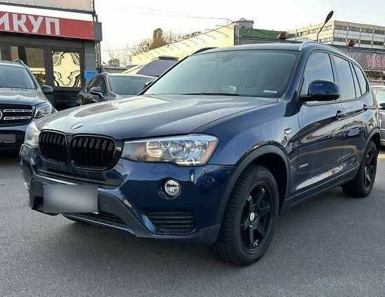 Синий БМВ Х3, объемом двигателя 2 л и пробегом 66 тыс. км за 12800 $, фото 1 на Automoto.ua