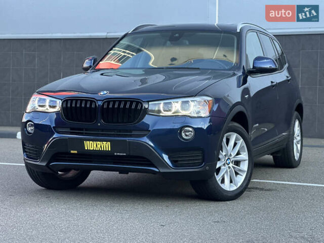 Синий БМВ Х3, объемом двигателя 2 л и пробегом 143 тыс. км за 19500 $, фото 1 на Automoto.ua