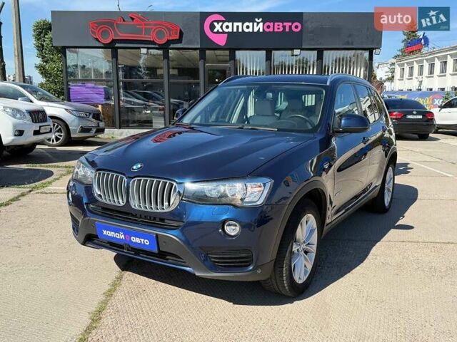 Синий БМВ Х3, объемом двигателя 2 л и пробегом 97 тыс. км за 17600 $, фото 1 на Automoto.ua