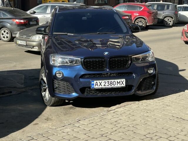 Синий БМВ Х3, объемом двигателя 2 л и пробегом 119 тыс. км за 20900 $, фото 1 на Automoto.ua