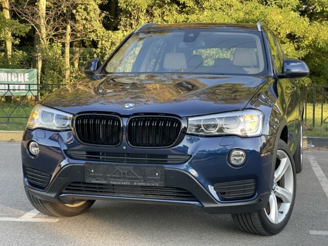 Синий БМВ Х3, объемом двигателя 2 л и пробегом 100 тыс. км за 15900 $, фото 1 на Automoto.ua