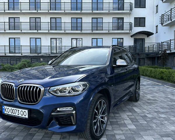 Синий БМВ Х3, объемом двигателя 3 л и пробегом 63 тыс. км за 55500 $, фото 1 на Automoto.ua