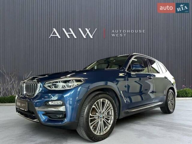 Синий БМВ Х3, объемом двигателя 2 л и пробегом 98 тыс. км за 37990 $, фото 1 на Automoto.ua